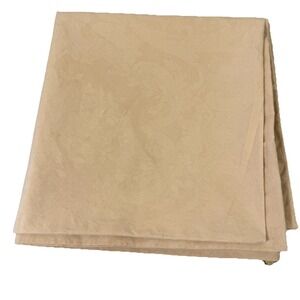 Ralph Lauren VTG Avery Cafe (tan) Paisley Damask King size pillowcase Made USA